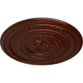 thumbnail image 3 of Ekena Millwork 26 1/4"OD x 1 1/2"P Pearl Ceiling Medallion (Fits Canopies up to 1 7/8"), Hand-Painted Antique Copper, 3 of 5