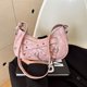 thumbnail image 5 of 6636 Motocicleta Retro Denim Hot Girl Versátil Bolso Hombro para Axila (rosa), 5 of 9
