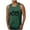 Green, variant on YFNNUP Men's Running Tank Top Workout Gym Athletic Swim Marathon Tank Top