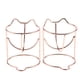 thumbnail image 2 of Soporte de esponja de maquillaje de lindo 2 uds, soporte de almacenamiento de soplo de polvo de licuadora de maquillaje soporte de secado de es Oro rosa, 2 of 7