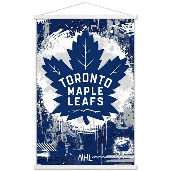 NHL Toronto Maple Leafs - Maximalist Logo 23 Wall Poster, 22.375" x 34"