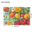 thumbnail image 4 of Yayeee Bath Rug for Bathroom Floor Non Slip Rectangle Fluffy Soft Absorbent Mat, 16"x24", Vibrant Tomatoes, 4 of 7