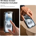 thumbnail image 2 of KOMI Compatible for iPhone 16e Case with Screen Protector - Slide Camera Cover Protective Phone Case with Ring Stand, Heavy Duty Shockproof Rugged Bumper for iPhone 16e Accessories, 2 of 5