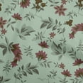 thumbnail image 1 of oneOone Cotton Poplin Mint Green Fabric Tropical Quilting Supplies Print Sewing Fabric By The Yard 42 Inch Wide, 1 of 4