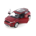 thumbnail image 2 of Red 1/24 Scale Land Rover Range Rover Evoque Diecast Model with Window Box, 2 of 4