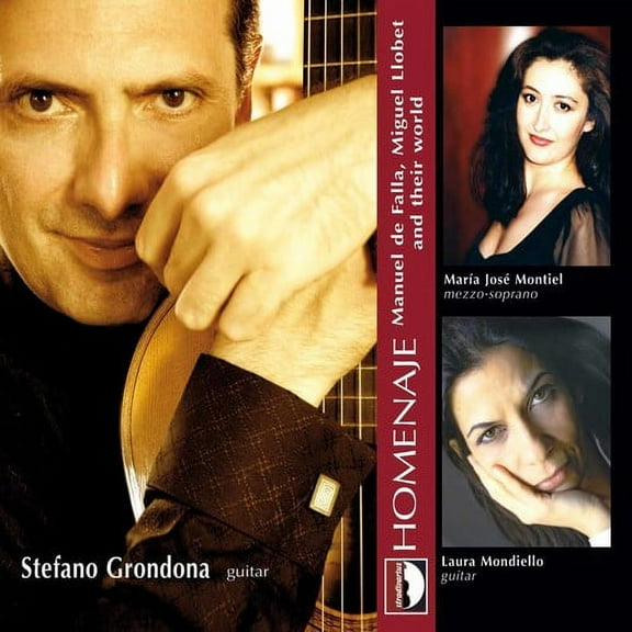 Stefano Grondona - Spanish Music for Voice & Guitar - Music & Performance - CD