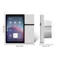 thumbnail image 3 of Panel 3.5 Inch Smart Home Control Panel with 3 Gang Relay Touchscreen and 3 Button  APP Control Home Devices Switch Wall Mount Smart Panel Built-in IR and Voice Assistant, 3 of 6