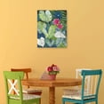 thumbnail image 2 of Leafy Jungle by Sandra Jacobs Canvas Art Print, 2 of 2