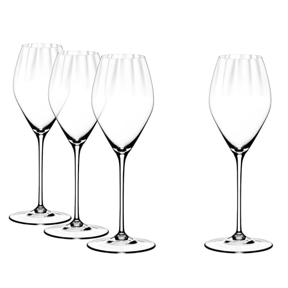 Copa de champán Riedel Performance Crystal 385 ml, juego de 4