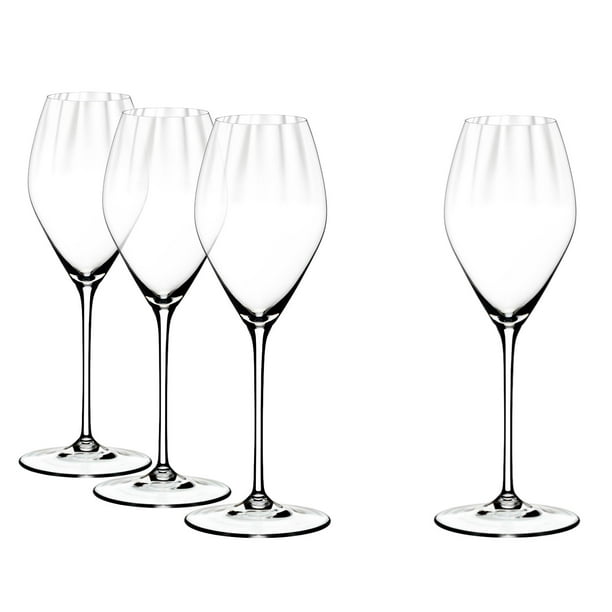 Copa de champán Riedel Performance Crystal 385 ml, juego de 4