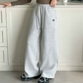 thumbnail image 5 of Tiijoy Little Girls High Rise Wide Leg Sweatpants Baggy Casual Active Pants Trousers, 5 of 6