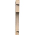 thumbnail image 2 of Ekena Millwork 3 1/2"W x 26"D x 34"H Westlake Block Smooth Bracket, Douglas Fir, 2 of 25