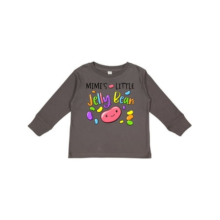 

Inktastic Mimi s Little Jellybean Cute Easter Candy Gift Toddler Boy or Toddler Girl Long Sleeve T-Shirt