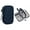 navy, variant on Travel Organizer Electronics Accessories Carrying Bag Tech Case Pouch for Keeping Cellphone SD Cards Cords Charger Power Bank Cables Mouse Earphone Pens