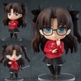 thumbnail image 2 of Fate/Stay Night Figure Tohsaka Rin Action Figure Anime Girl Chibi Figure Character Model Collectible Statue Toys Desktop Ornaments, 2 of 7