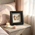 thumbnail image 5 of Feledorashia Shadow Box Frame, Specimen Display Frame, Deep Hollow Display for Dried Flowers Keepsakes Photos and Crafts, MDF Frame with Clear Glass Window Back Support and Layered Border, 5 of 6