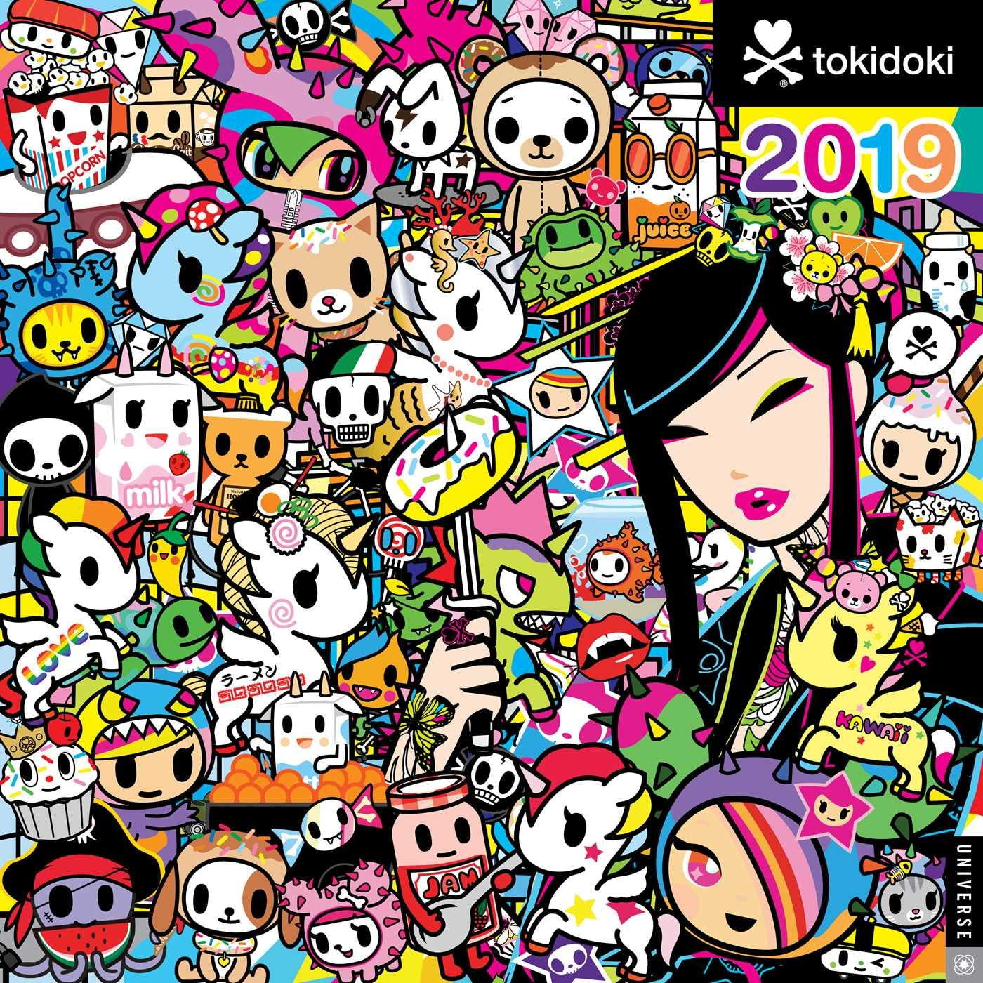 Tokidoki 2019 Wall Calendar (Other) - Walmart.com