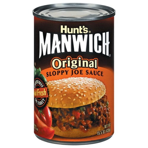 Hunt's, Manwich, Original, Sloppy Joe Sauce, 15.5oz Can (Pack of 6