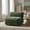 Green, variant on Christopher Knight Home 32"D Modern Curved Upholstered Armless Accent Chair, Plush Beige Seat