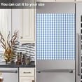 thumbnail image 6 of Magnetic Dishwasher Stickers Blue Checked Kitchen Dishwasher Cover Sticker, Panel Decal Home Decor Cabinet Appliances Stickers, 23"x 26", 6 of 6