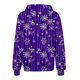 thumbnail image 4 of Puntoco Chaqueta Con Capucha Y Manga Larga Con Cremallera Y Estampado Navideño Informal Para Mujer, 4 of 6