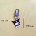 thumbnail image 5 of 1/4 Uds Kawaii Sanrio Kuromi llavero de dibujos animados Anime Cinnamoroll bolso colgante llavero de coche accesorios regalo, 5 of 5
