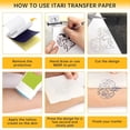 thumbnail image 5 of 100 Hojas Tatuaje Transferencia Papel A4 Tamaño TattooTemplate Papel, 4 Tatuaje Plantilla Papel Fortattoo, Papel Térmico, 5 of 5