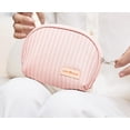thumbnail image 3 of Bolsa de maquillaje kamumanni, bolsa de cosméticos pequeña para monedero, color rosa, 3 of 6