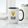 thumbnail image 4 of CafePress - Big Cheese Large Mug - 15 oz Ceramic Large White Novelty Mug, 4 of 4