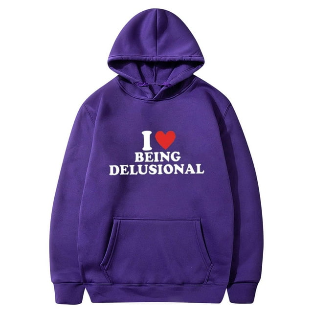 DPTALR Manteau Chandail à Capuche en Molleton à Poche à Imprimé pour Couple de la Saint-Valentin