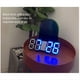 thumbnail image 5 of Reloj Despertador Digital 3D de Pared con Luz LED, Reloj Despertador de Escritorio con Temperatura, Ideal para el Hogar, la Cocina y la Oficina A, 5 of 5