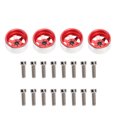 thumbnail image 2 of 4Pcs RC Roue Moyeu Kit, 2,2 Pouces de Diamètre Métal RC Voiture Roue Partie Compatible avec AXIAL SCX10 90046 1/10 RC Voiture, 2 of 7