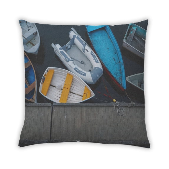 Ahgly Company State Massachusetts Outdoor Throw Pillow, 18 inch by 18 inch