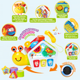 thumbnail image 2 of Richgv Musical Snail Toys Baby Crawling Toys for 6-12 Month, Educational Montessori Toddler Toy Christmas Gifts for Boys Girls, 2 of 8