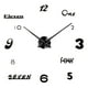 thumbnail image 3 of Reloj Decorativo de Pared Números Extraíbles DIY 3D Arte de Pared Reloj Venta Liquidación Oficina Decoración para Regalos 11 Macarena Reloj de pared decorativo de cuarzo, 3 of 8