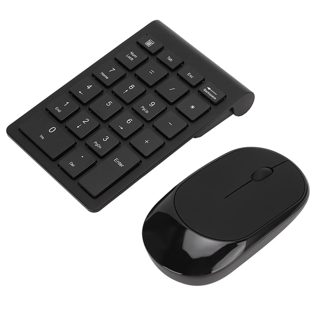 Teclado digital, 2.4G inalámbrico ultrafino ratón inalámbrico de 22 teclas teclado inalámbrico compacto y ligero