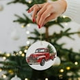 thumbnail image 5 of Christmas Ornaments Vintage Red Truck with Christmas Tree Funny Christmas Ornaments 2025 Xmas Holiday Decor Ornament Hanging Ornaments for Christmas Tree Decoration Xmas Day Home Party Decorations, 5 of 8
