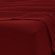 thumbnail image 2 of Juego de Sábanas Súper Suaves Resistentes a las Arrugas, Individual XL de 3 Piezas, Color Rojo Burdeos de Comfort Canopy, 2 of 11