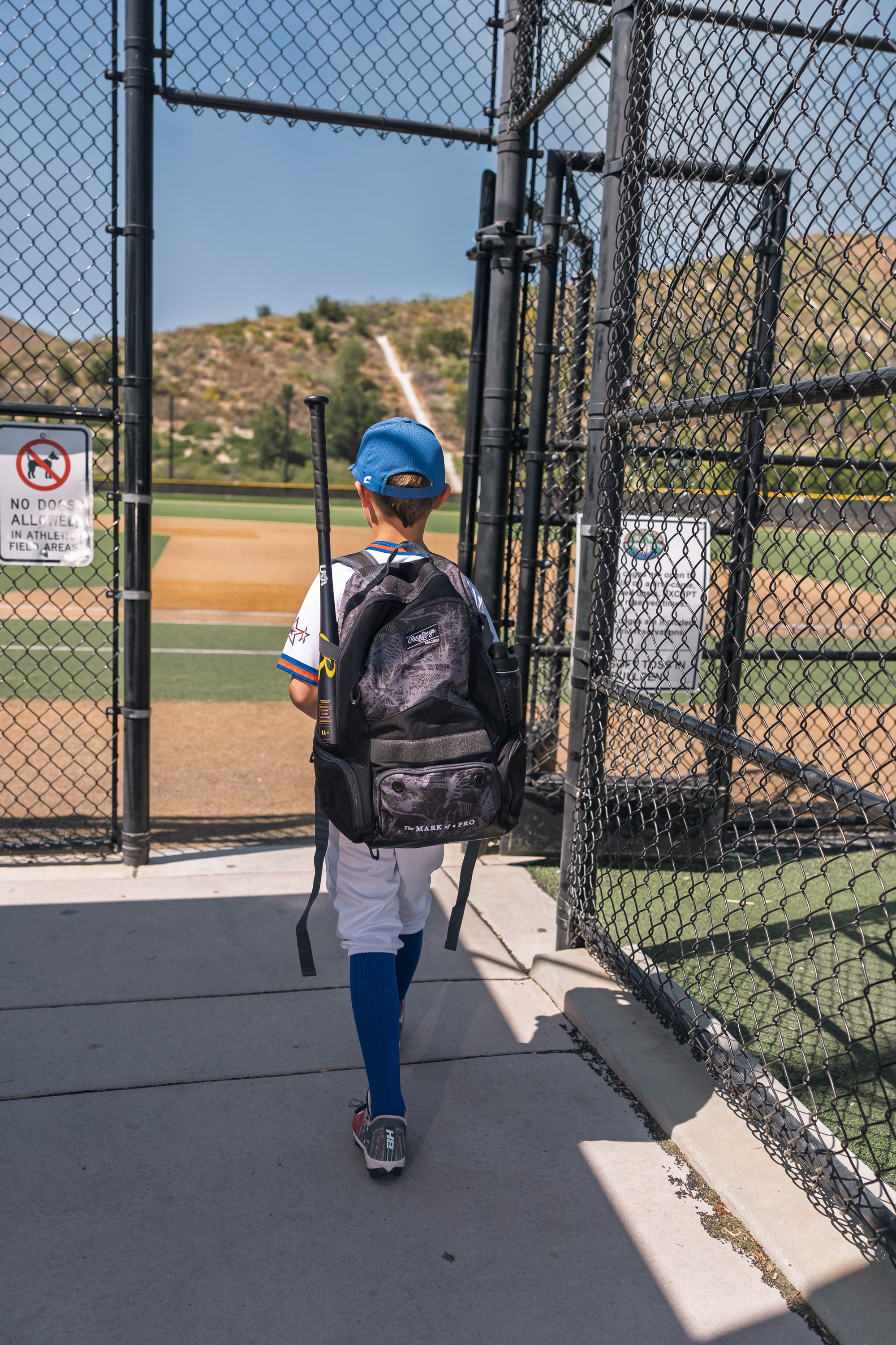 Rawlings Gamer Series Baseball Backpack | Bat & Gear Bag | Black