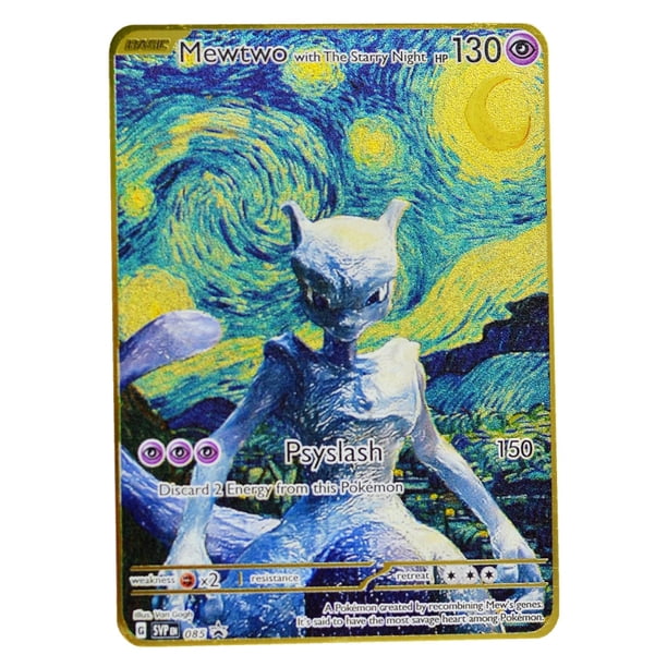 Cards Metal Pokémon Letters Vstar Raichu Vmax Charizard Pikachu Lugia Gold Iron Playing Card Anime Games Kids Toys Gifts