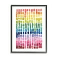 thumbnail image 4 of Stupell Industries Modern Rainbow Abstraction Geometric Block Tiles,24 x 30,Designed by Grace Popp, 4 of 5