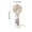 White, variant on Upgraded Portable Spray Handheld Fan, USB Rechargeable, 3‑Speed Cooling with Water Mist, Desktop Base, for Commute Office Camping, 5.71"x2.79"x2.52" Pink