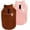 Pink Brown, variant on 2 Pack Dog Sweater Fleece Vest Pet Warm Pullover Fleece Jacket with D-Ring, Fall Winter Dog Clothes Cold Weather Coat for Puppy and Small Dogs Unisex