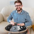 thumbnail image 4 of Set de bandejas Kelisiting 432HZ en re menor, 56 cm, acero, 9 sonidos, 4 of 6
