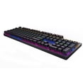 thumbnail image 4 of Rapoo V500PRO Wired Mechanical Gaming Keyboard Blue Switches,Dust and Water Resistance Mixed LED Backlit Keyboard for Windows Gaming PC (104 Keys, Black), 4 of 5