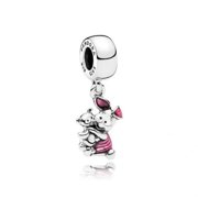 Pandora Disney Winnie the Pooh Piglet & Bear Dangle Charm Disney World Enamel
