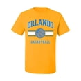 thumbnail image 2 of Wild Bobby City of Orlando Basketball Fantasy Fan Sports Men's T-Shirt, Gold, Medium, 2 of 5