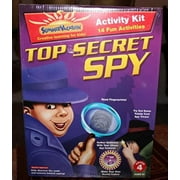 Top Secret Spy Activity Kit Reading Math Science Educational Toy for Grade 4