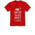 thumbnail image 1 of Tstars Girls Camping Lovers Camping Hair Don't Care Gifts for Girl Camping Shirt Camping Clothing Funny Camping Gift Nature Lovers Gifts Camp Clothes Youth Kids T-Shirt, 1 of 4