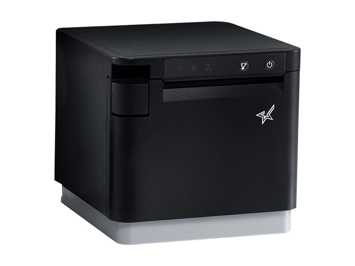 Star Micronics mC-Print3 MCP31CI Hospitality, Retail, POS System, Mobile POS, Kitchen Direct Thermal Printer - Receipt Print - Ethernet - USB - Wireless LAN - With Cutter - Black - 2.83" Print Widt...